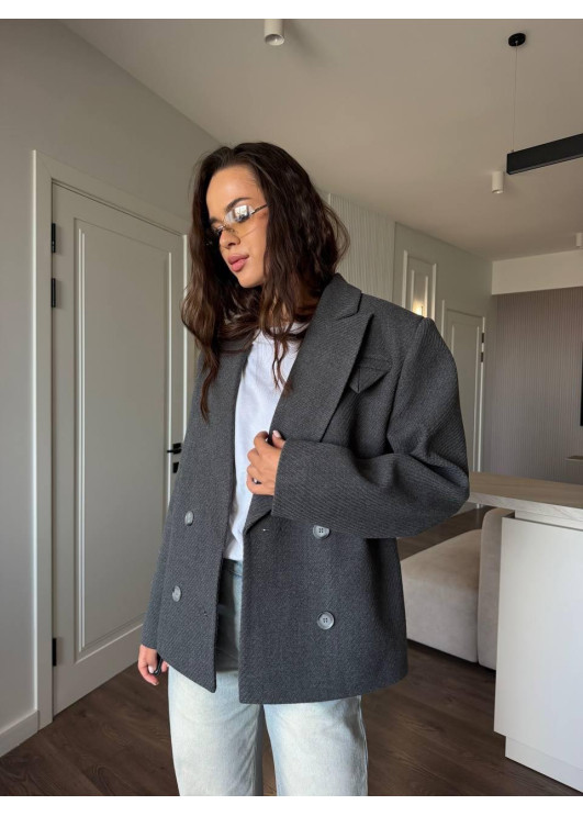 Жакет Бостон oversize зі структурного кашеміру — must-have сезону 1148