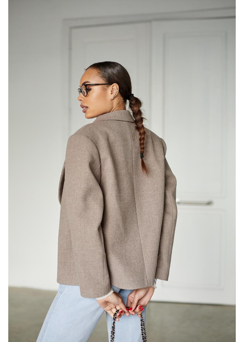 Жакет Бостон oversize зі структурного кашеміру — must-have сезону 1148