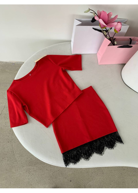 Комплект спідничка олівець+топ