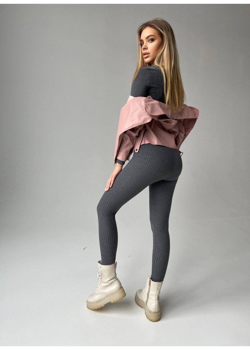 Шкіряна oversize курточка